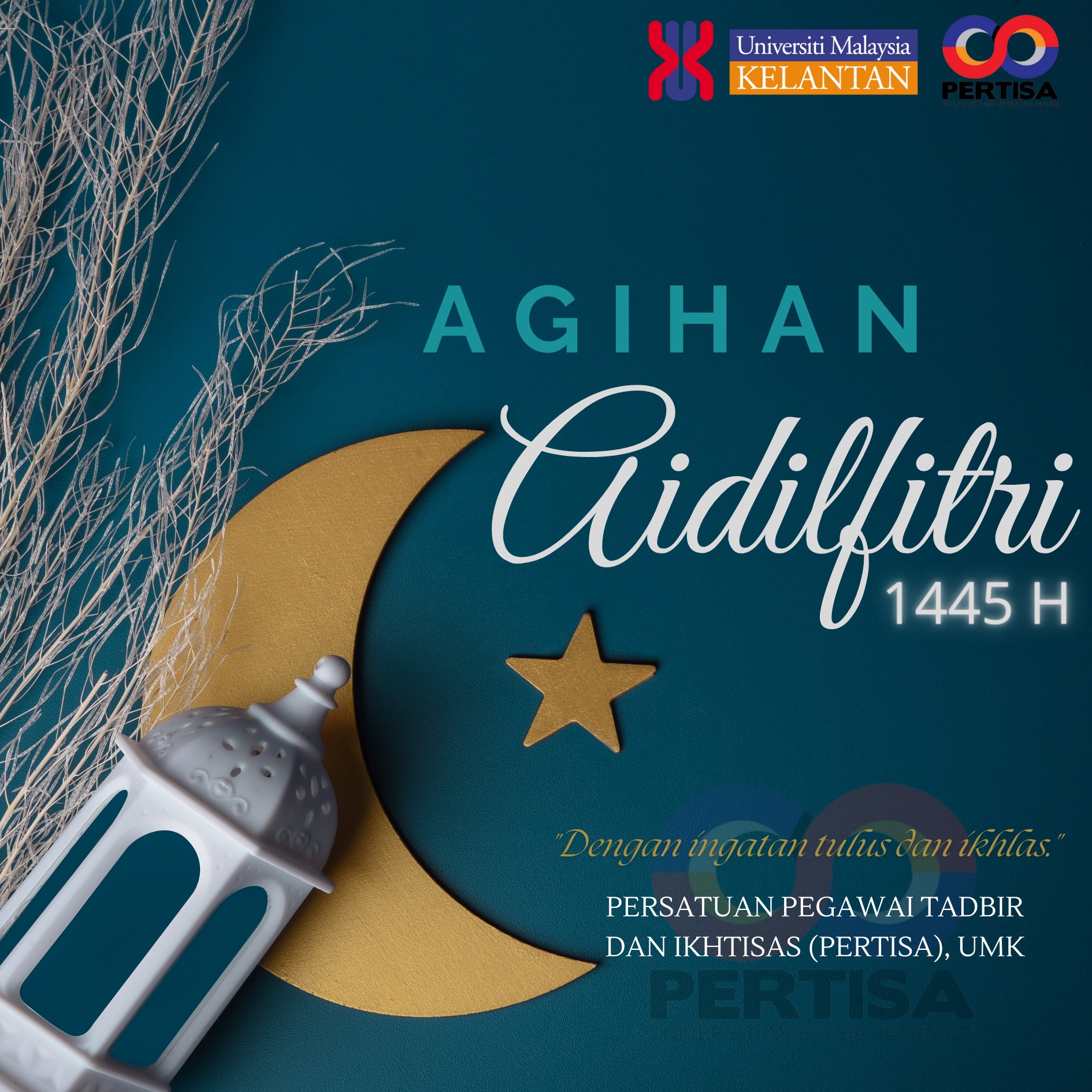 AGIHAN AIDILFITRI 1445H KEPADA AHLI PERTISA UMK