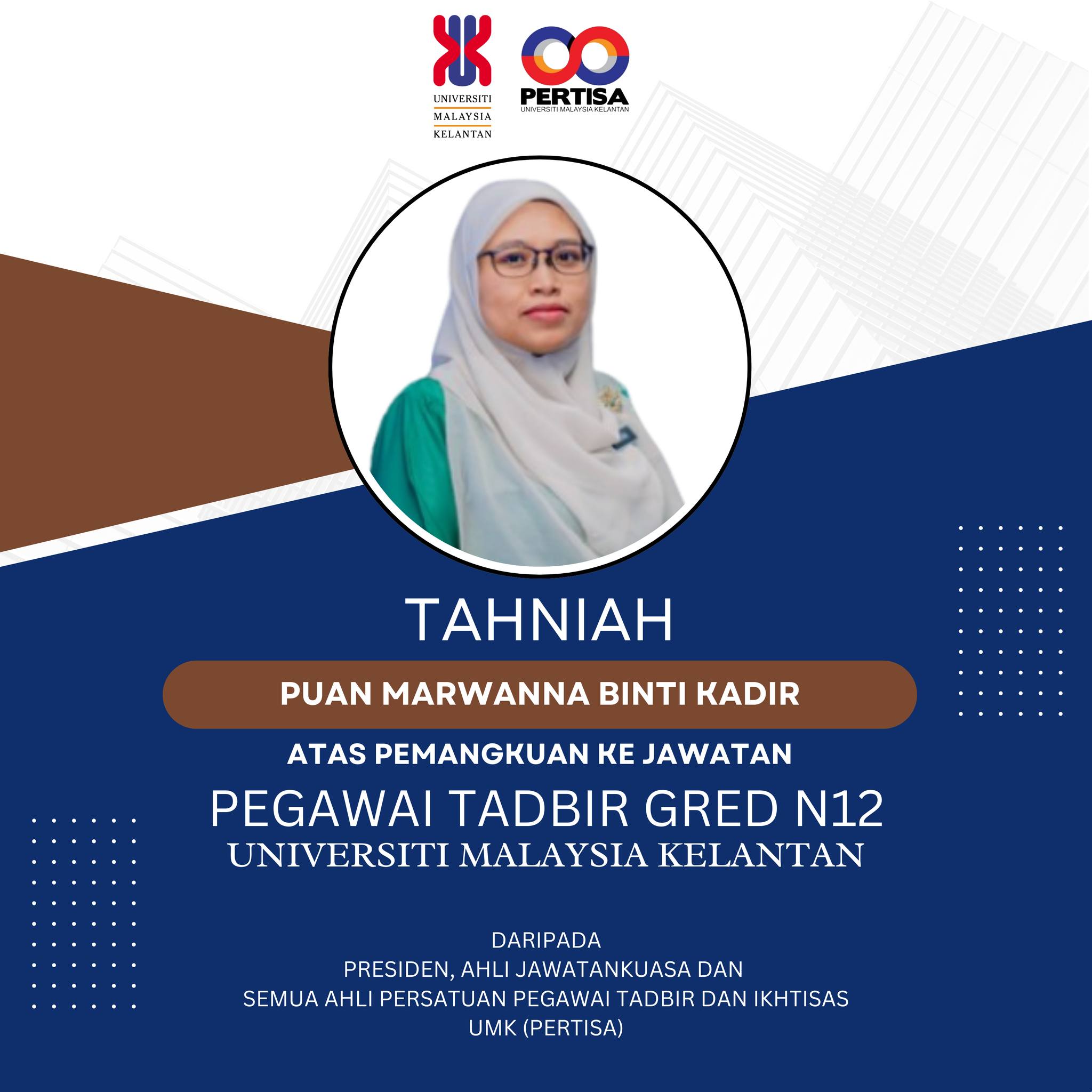 PERTISA UMK Mengucapkan Sekalung Tahniah - 6