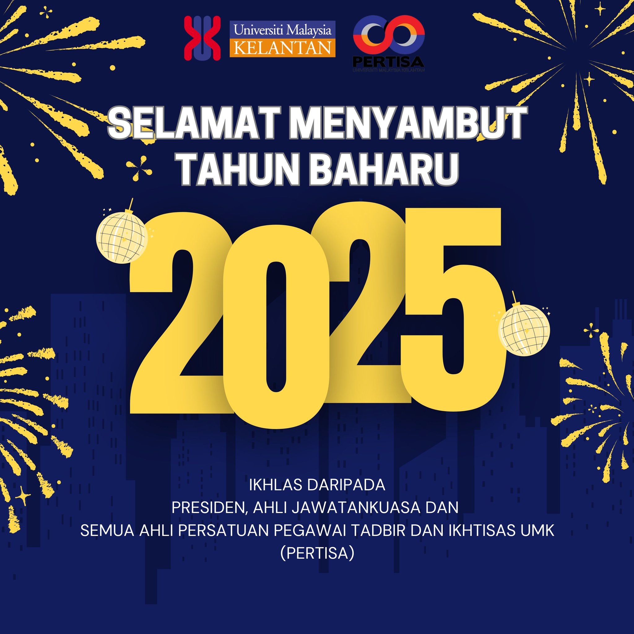 Selamat Menyambut Tahun Baharu 2025