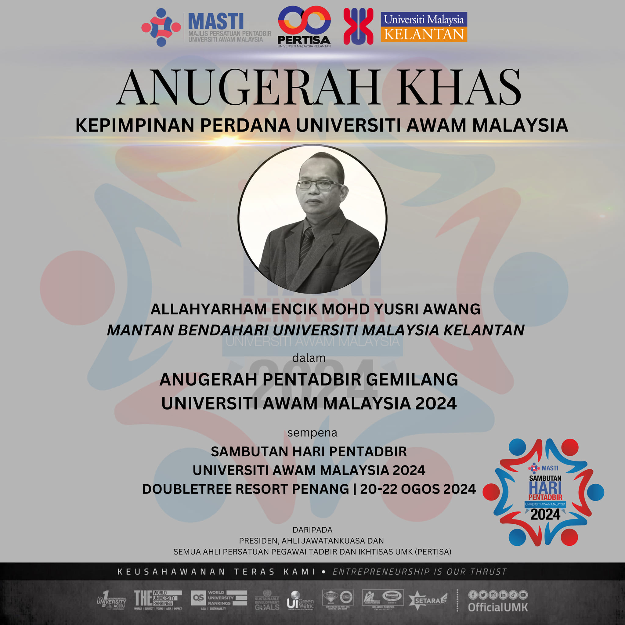  Anugerah Khas Kepimpinan Perdana Universiti Awam Malaysia